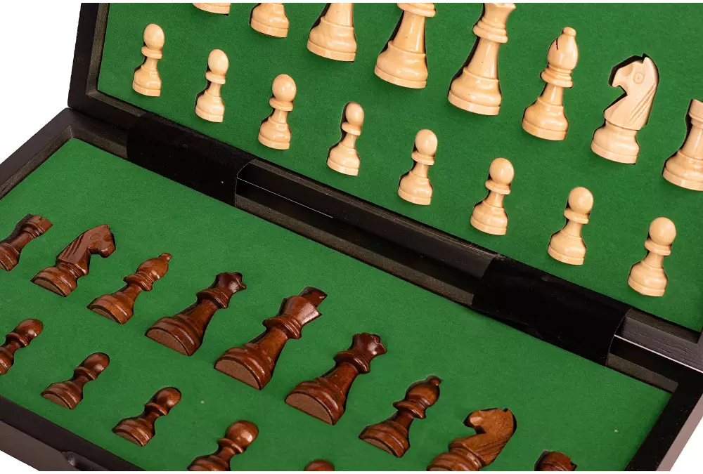 Szachy magnetyczne - czarne (33x33cm)